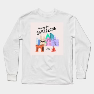 Barcelona Long Sleeve T-Shirt